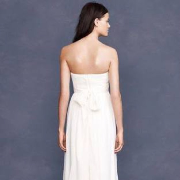 J Crew Taryn Gown in Eggplant - Picture 2 of 5